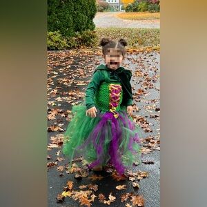 Winnie Sanderson girls witch costume